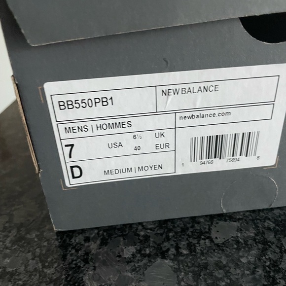 New Balance 550 white - Picture 5 of 5